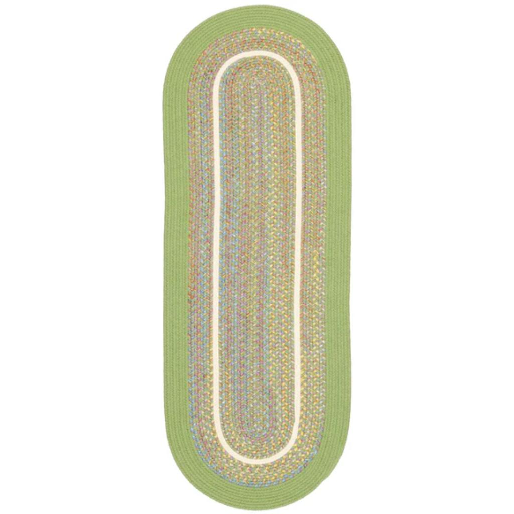 Rhody Rug Kids' Isle Braided Runner Reversible Area Rugs