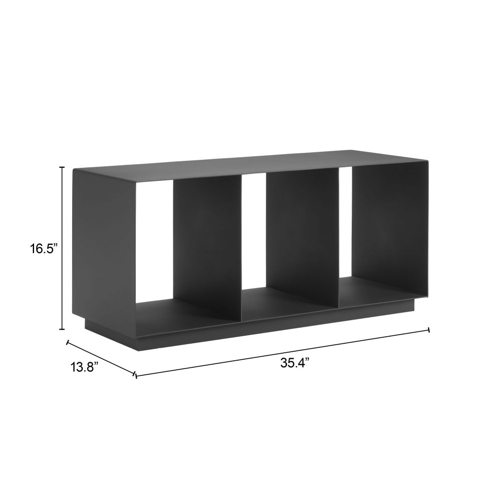 Zuo Modern Kokos Aluminum Rectangular Coffee Table