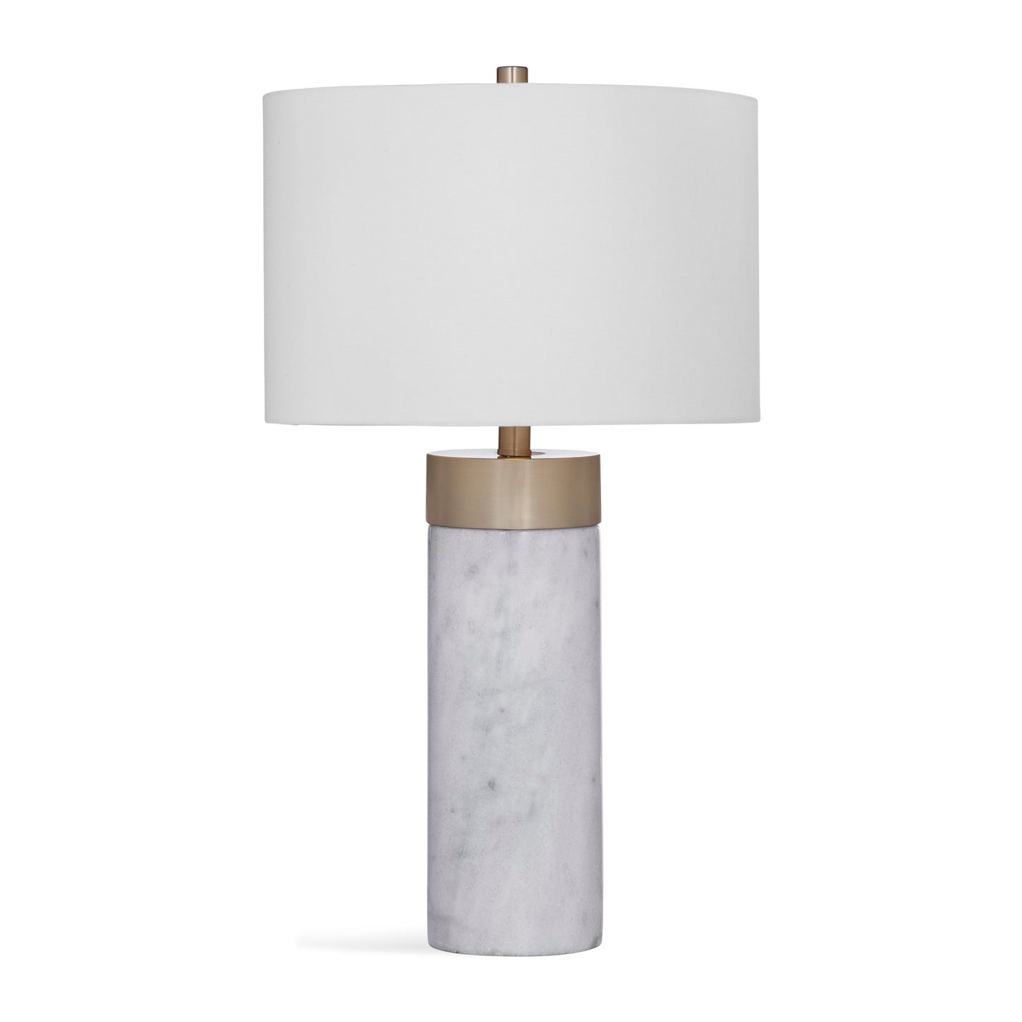 Bassett Mirror Jocelyn Marble White Table Lamp