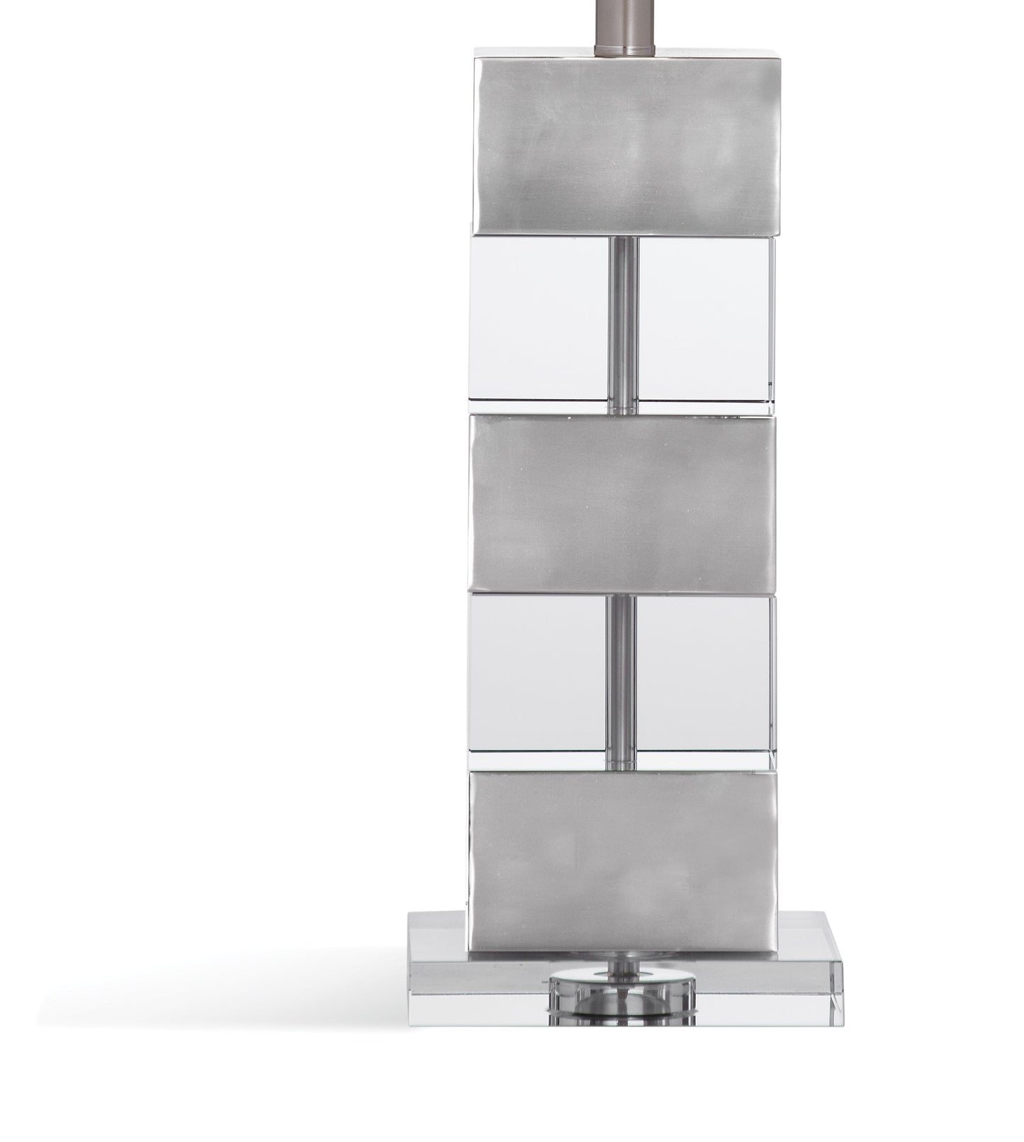 Elara Silver And Crystal Accents Table Lamp