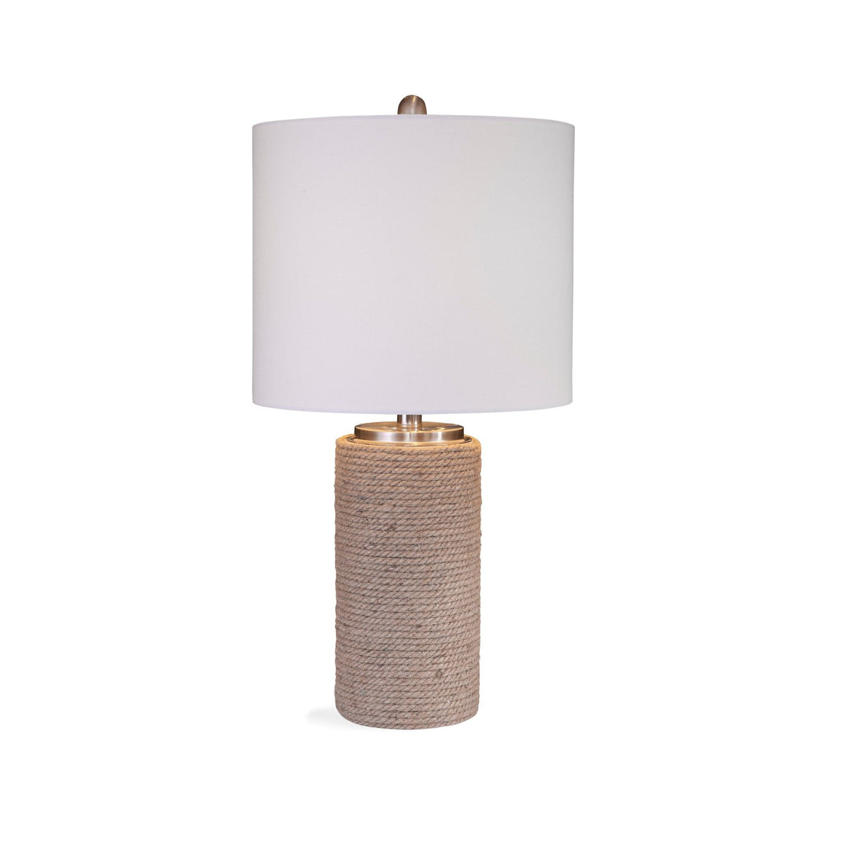 Bassett Mirror Lakeland Rope Brown Table Lamp