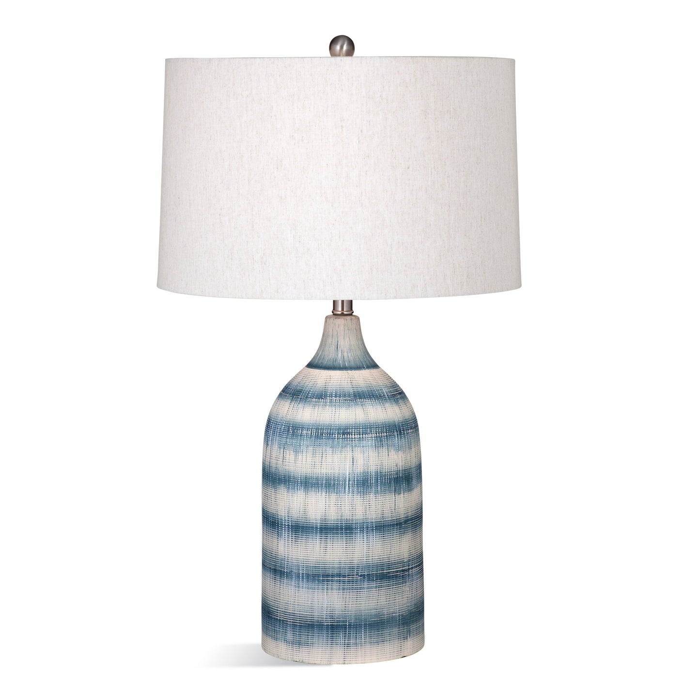 Bassett Mirror Hayes Ceramic Blue Table Lamp
