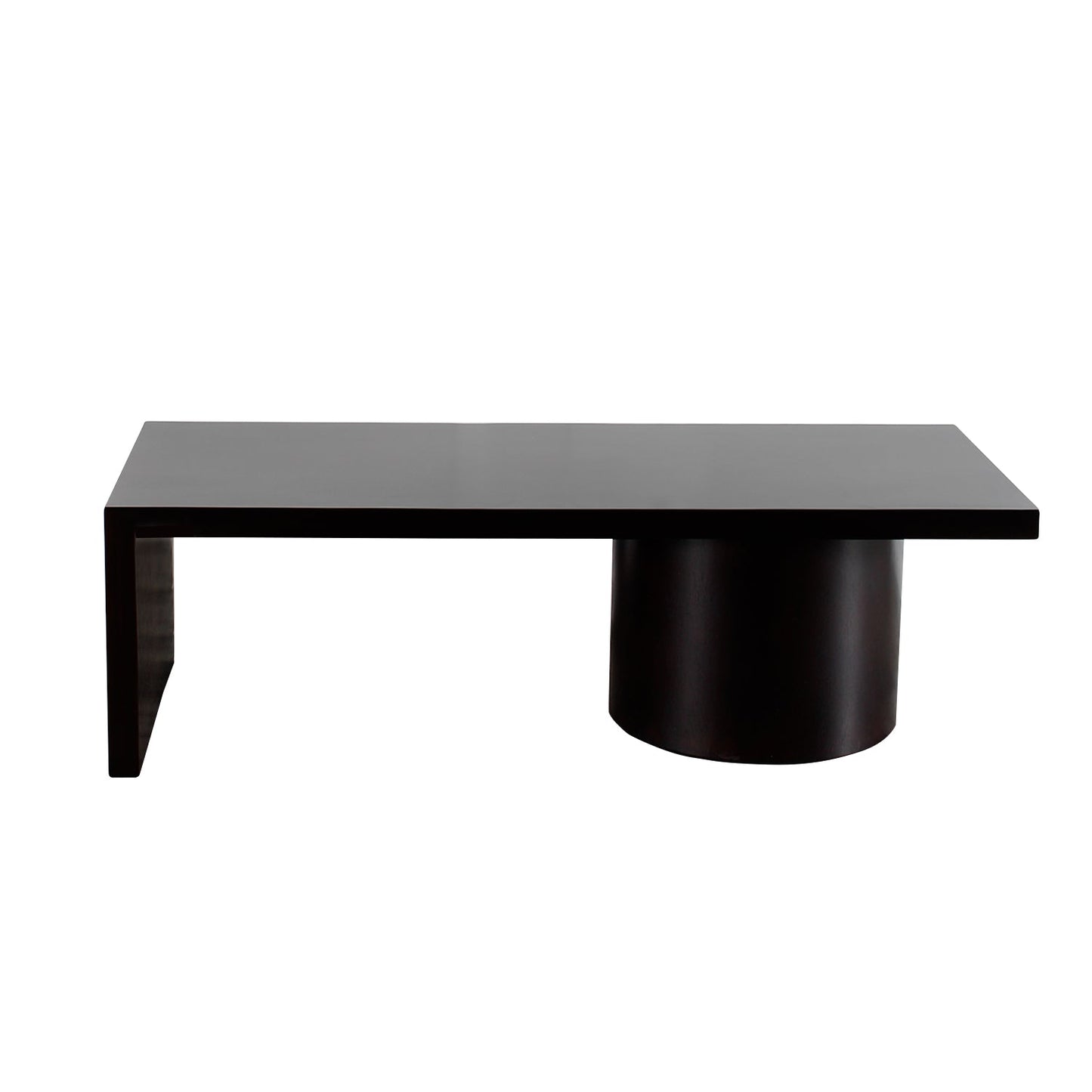 Alpert Wooden Black Coffee Table