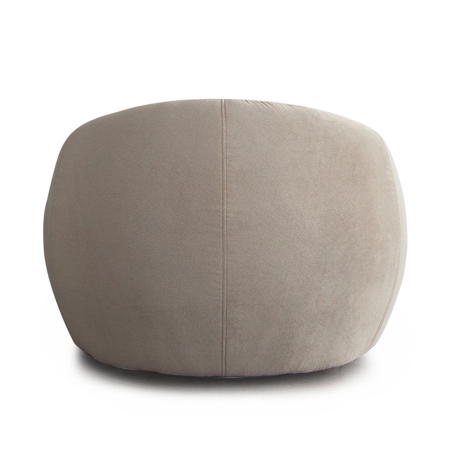 Lena Fawn Fabric Swivel Accent Chair