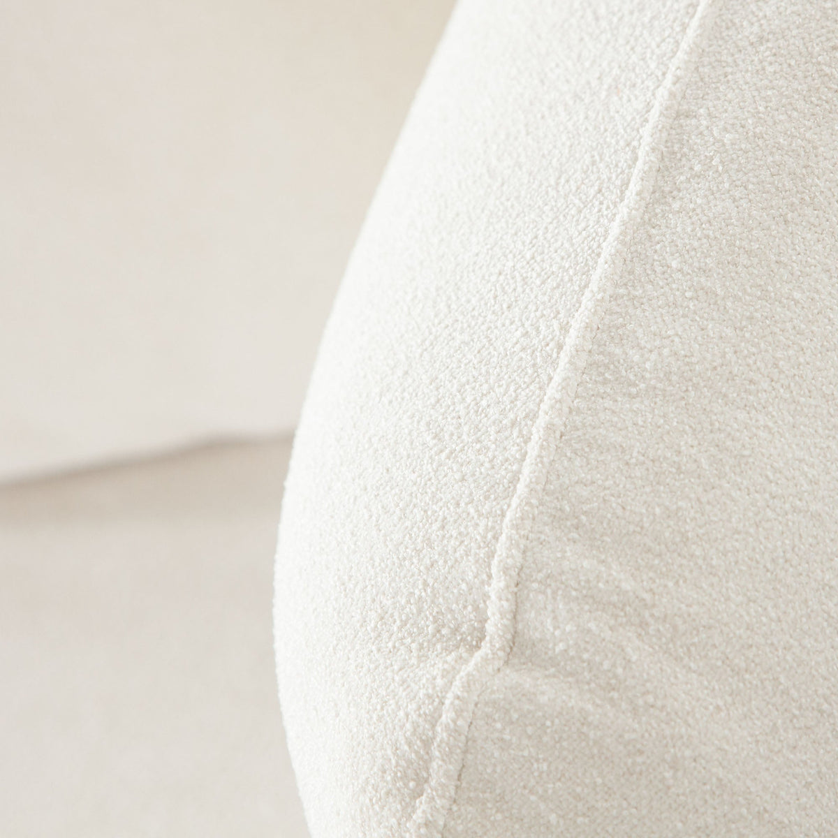 Diamond Sofa Link Elite Ivory Fabric and Wood Sofa