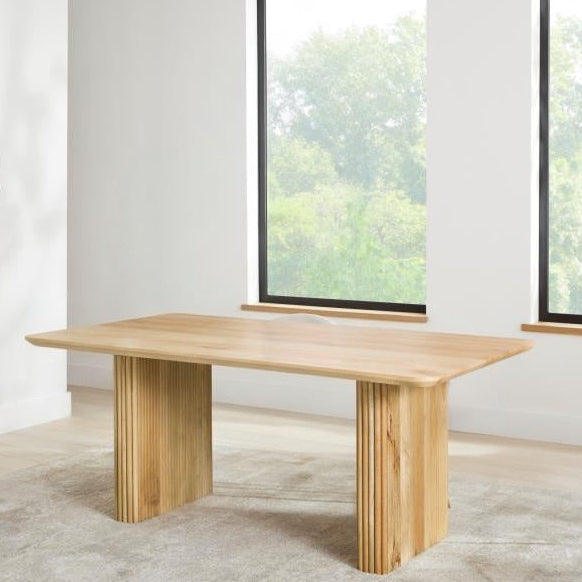 Varnor Wooden Rectangular Dining Table