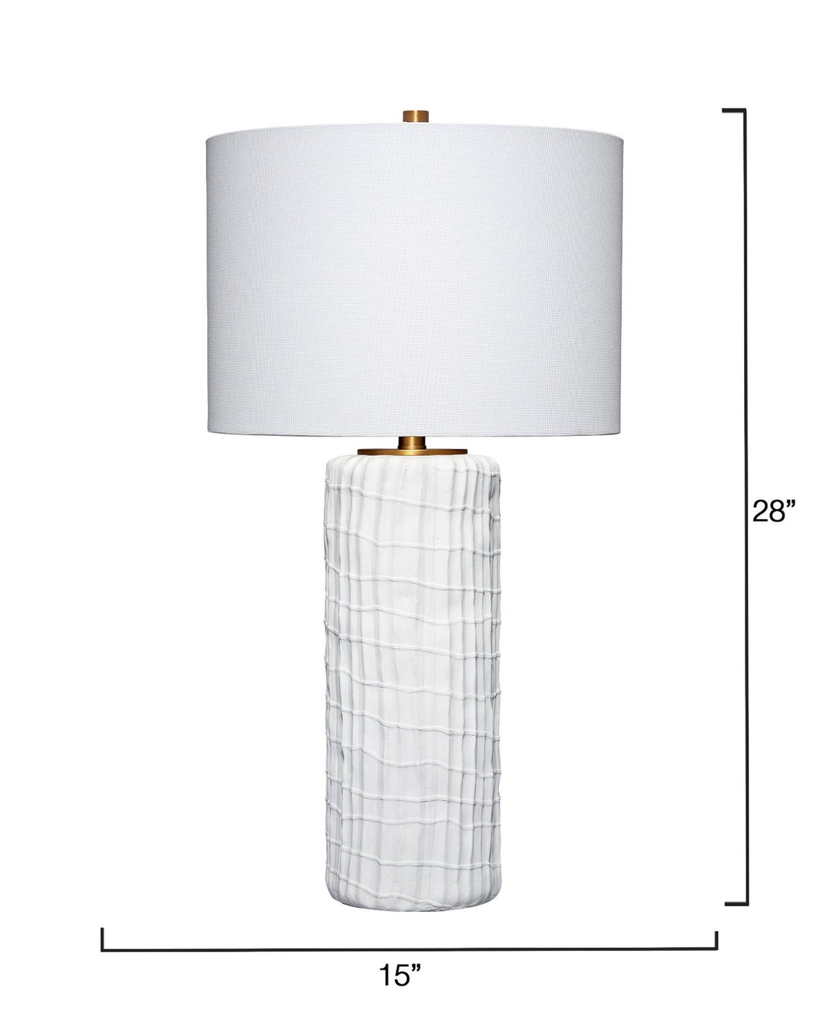 Jamie Young Trunk Polyresin Table Lamp by Jamie Young