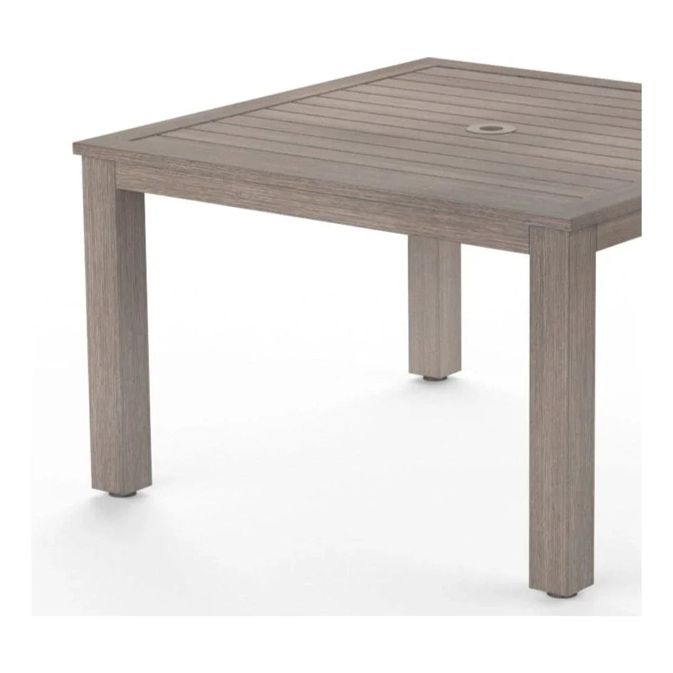 Laguna Aluminum Made Square Outdoor Table -- view 3