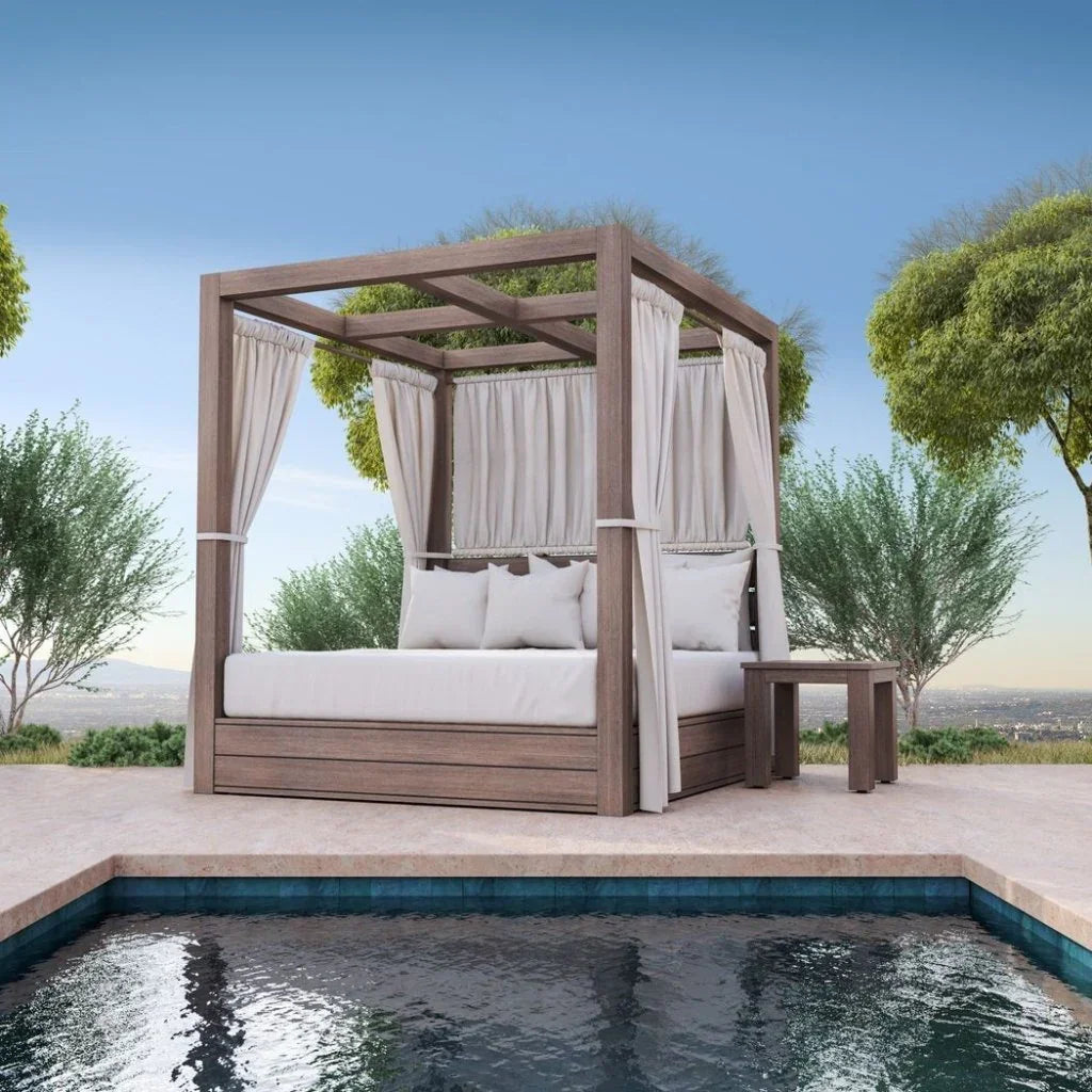 Laguna Aluminum Square Outdoor End Table -- view 3