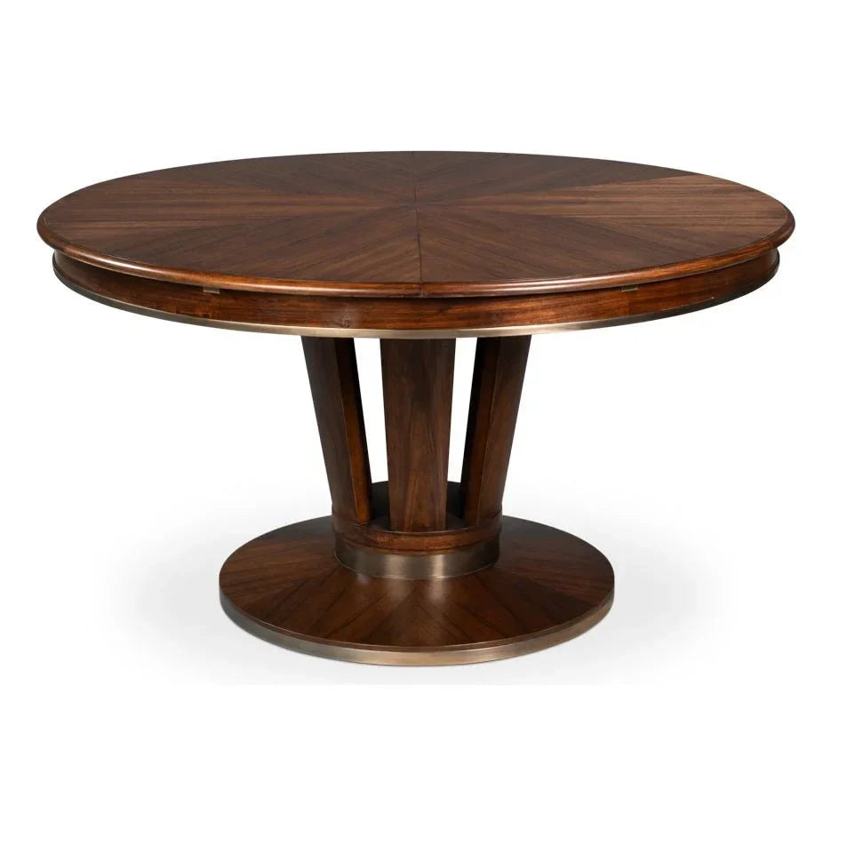 Sarreid Soho Jupe Wooden Round Dining Table