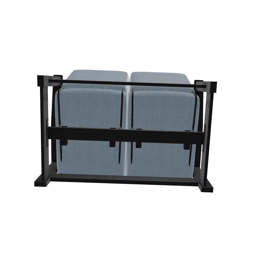Telescope Leeward Deep Seat Two-Seat Outdoor Loveseat with Motion