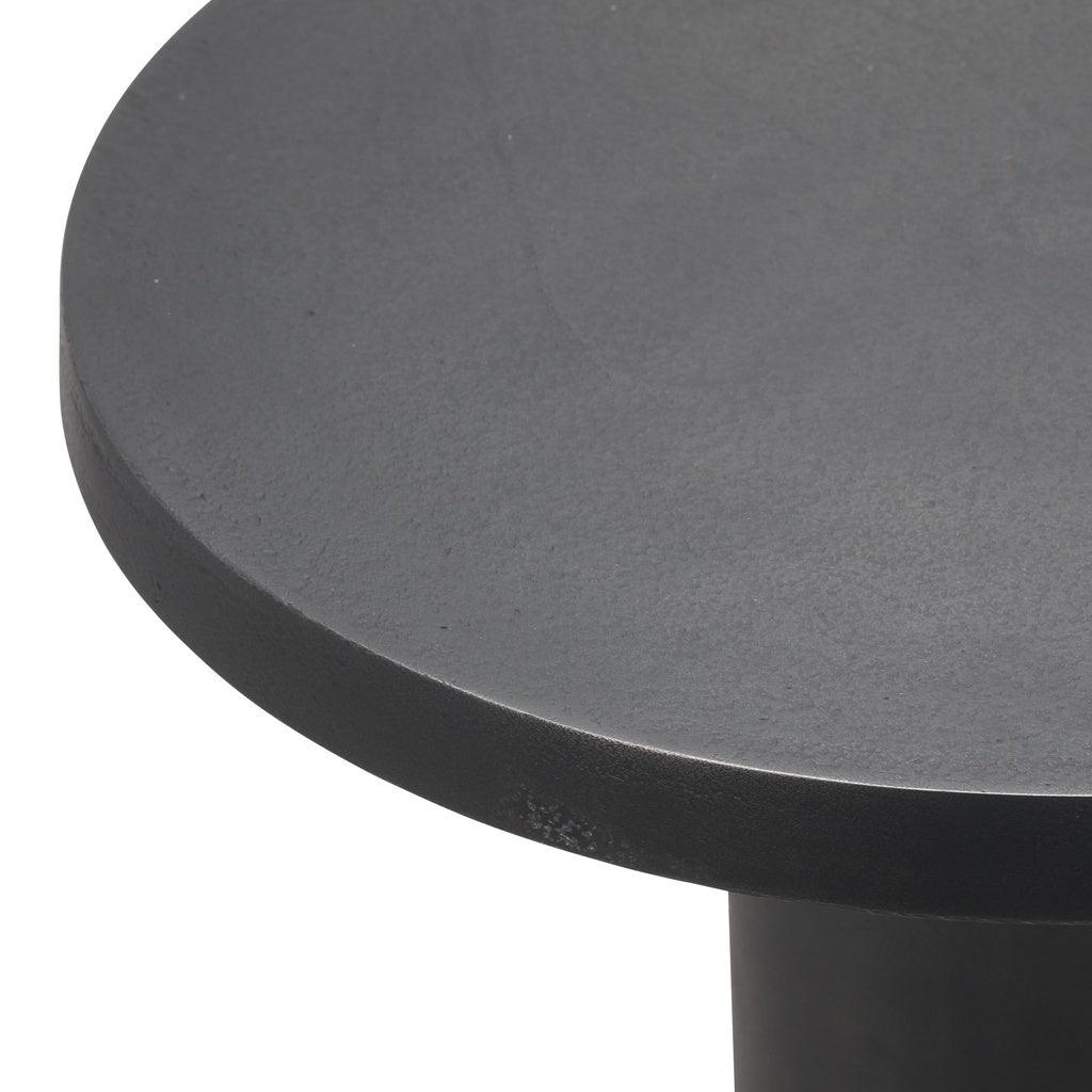 Urbia Liam Reclaimed Cast Aluminum Round End Table