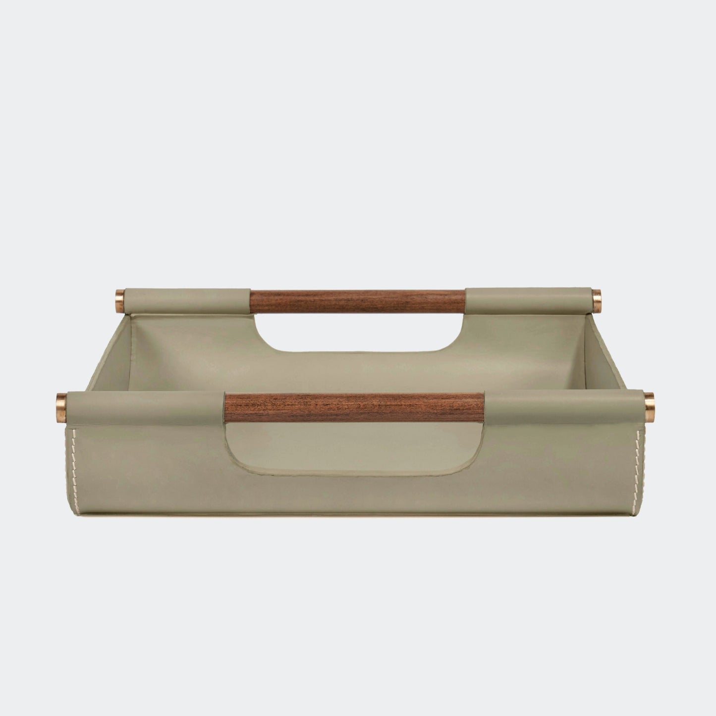 Luho Design House Lilah Leather Warp Tray