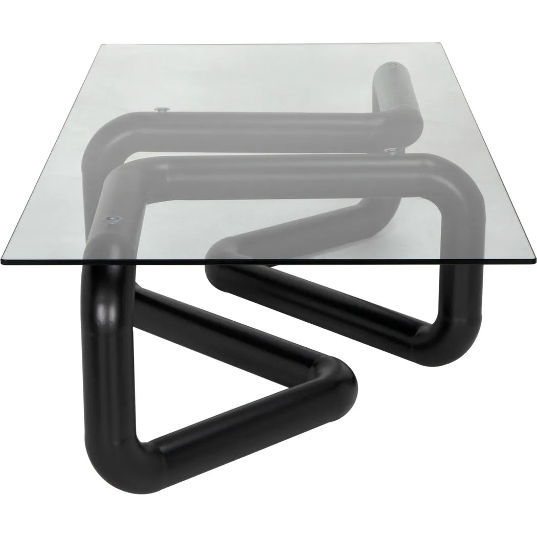 Linden Coffee Table Black Modern Elegance