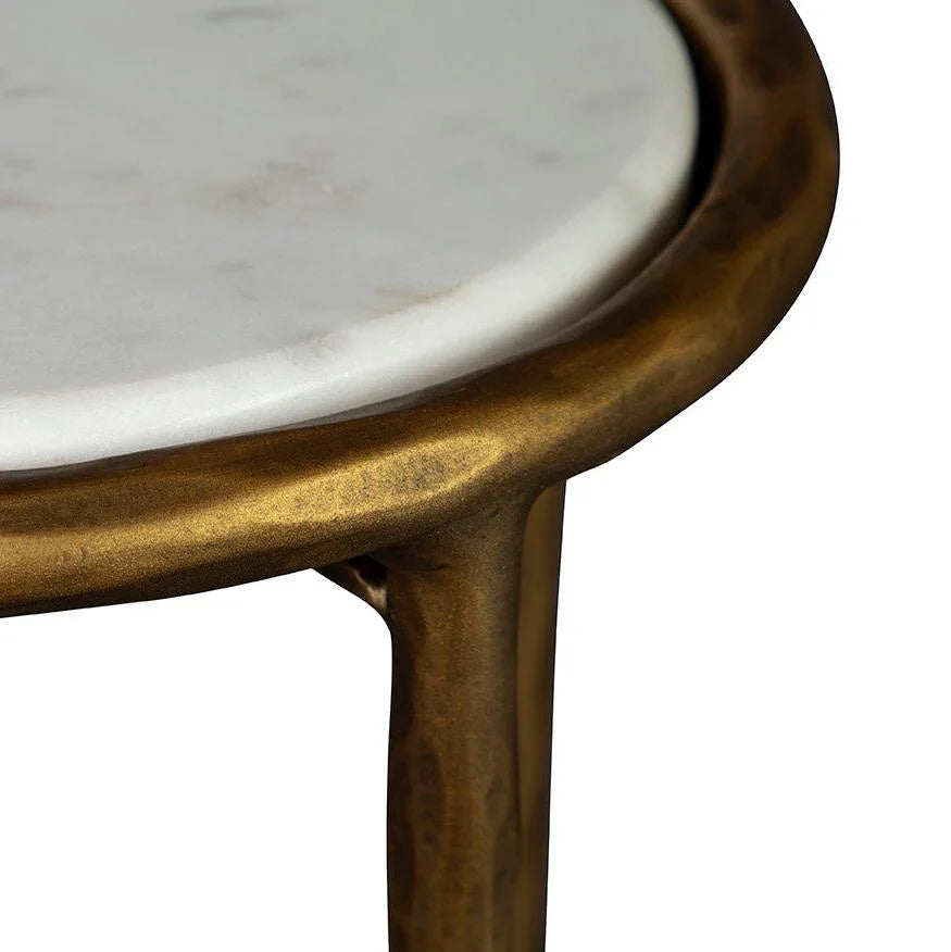 Furniture Classics Lindsay Martini Marble Topped Round Table