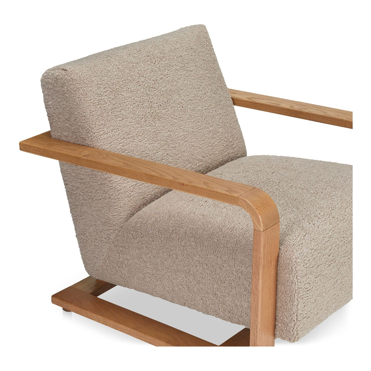 Moe's Home Eckersley Faux Fur Lounge Armchair