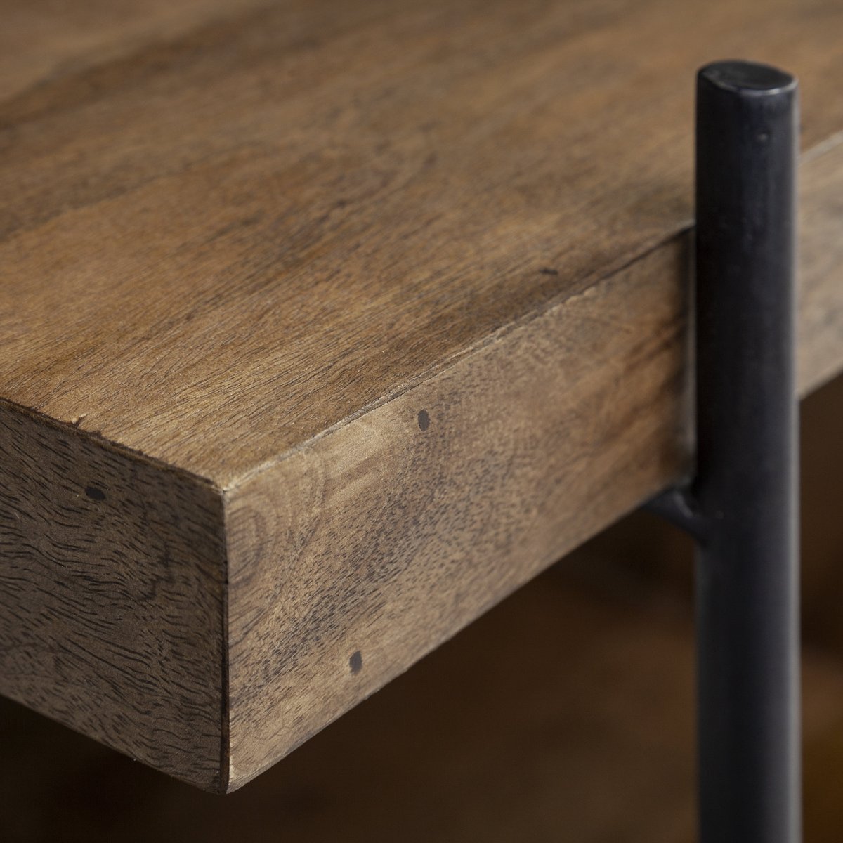 Mercana Maddox U-shaped Wooden End Table