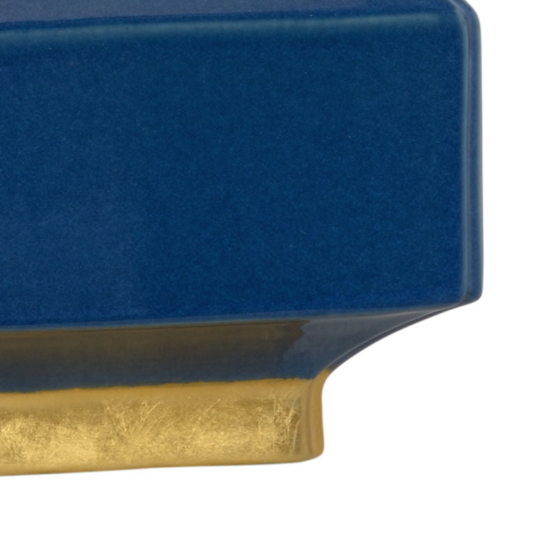 Wildwood Malone Blue Glaze Ceramic Table Lamp