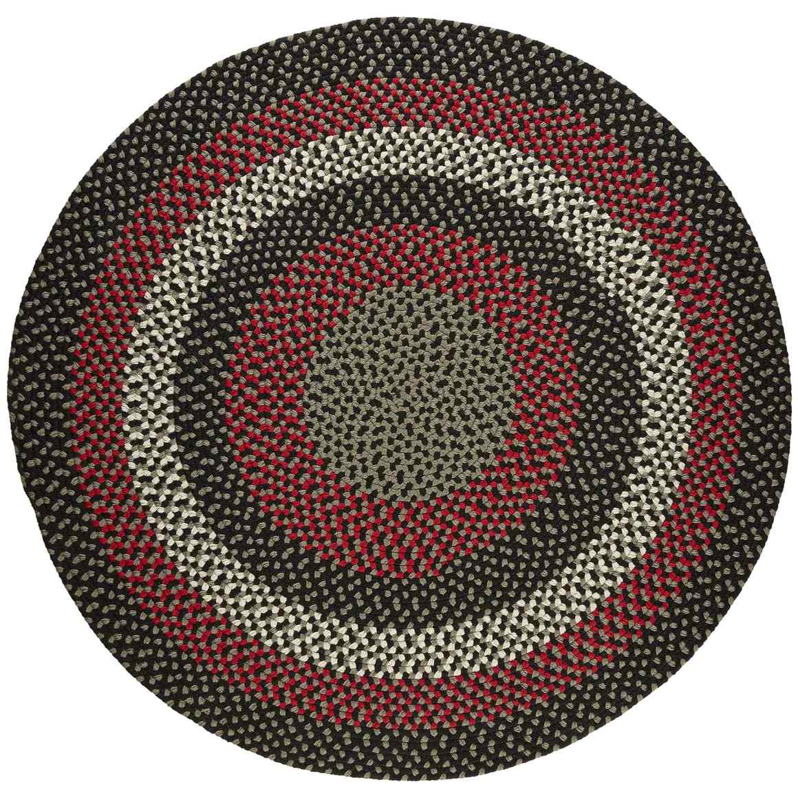 Rhody Rug Manhattan Braided Round Reversible Area Rugs