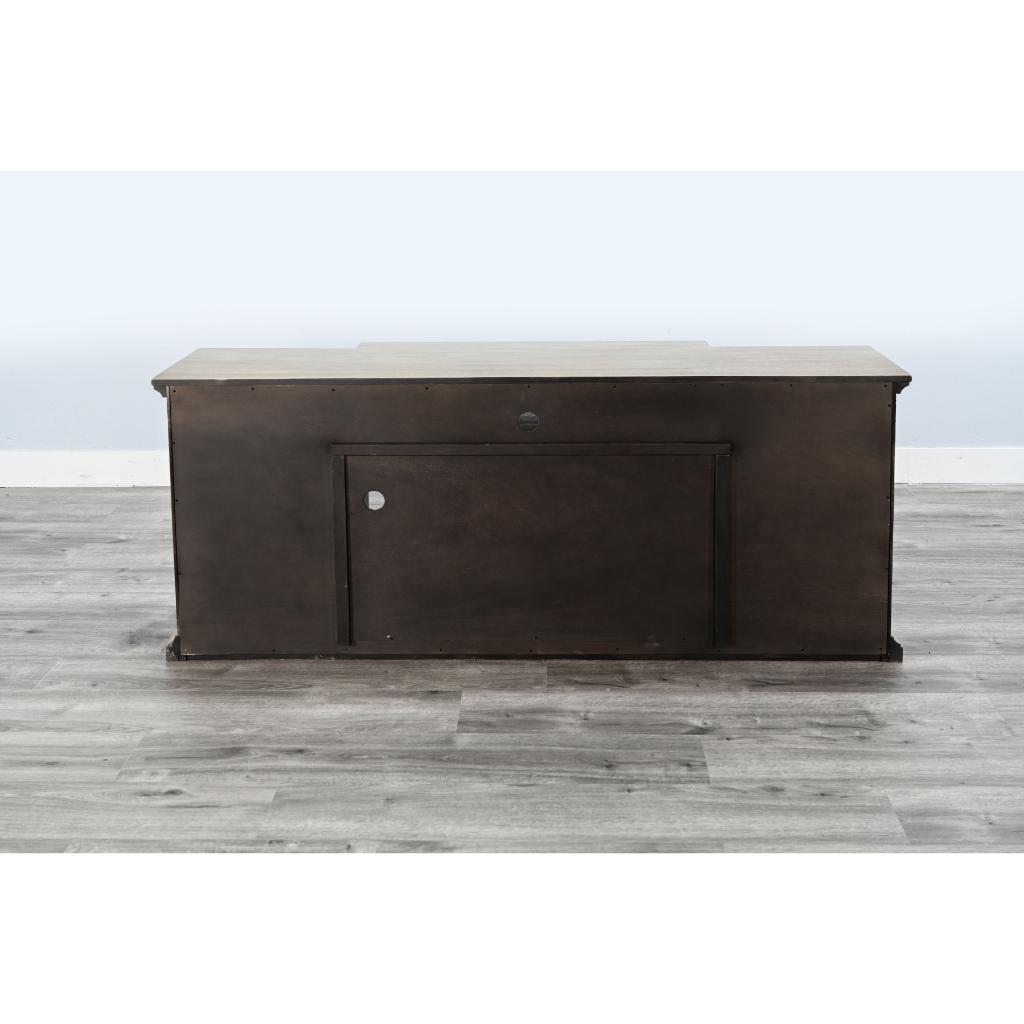 Sunny D Mason Two Doors Wooden Media Console