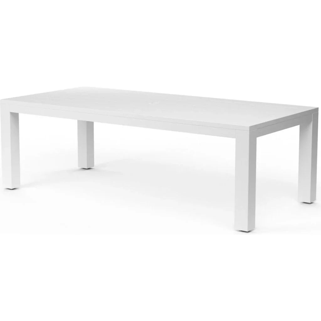Newport Aluminum Outdoor Dining Table -- view 2