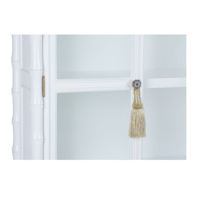 Wildwood Nights In White Linen Bookcase