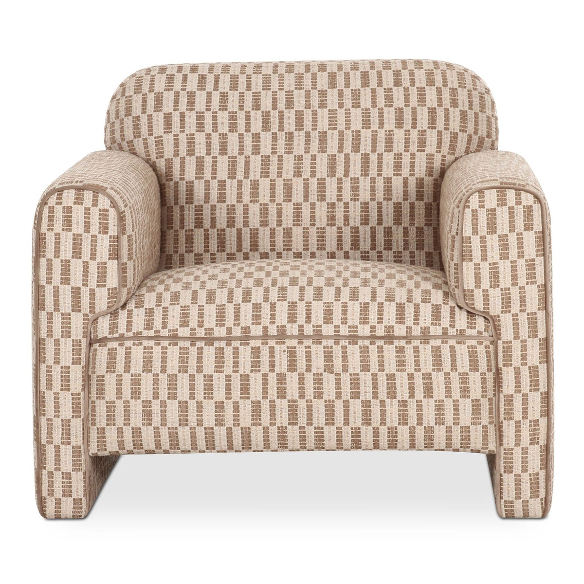 Moe's Home Leo Modern Geometric Design Accent Chair