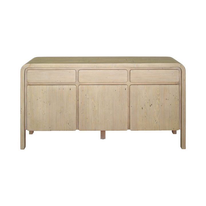 Opera Scrubbed Teak Wood Sideboard