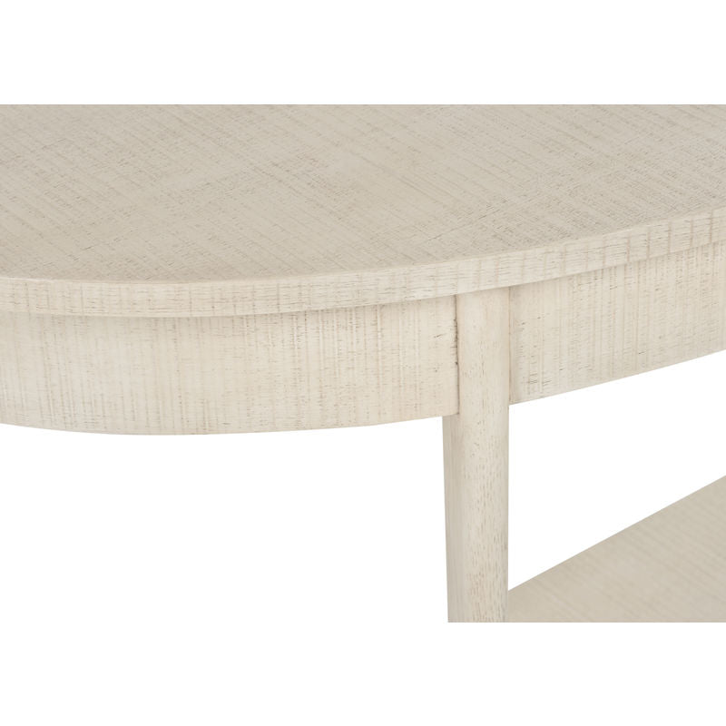 Wildwood Oaklee Demilune Shaped Wood Console Table