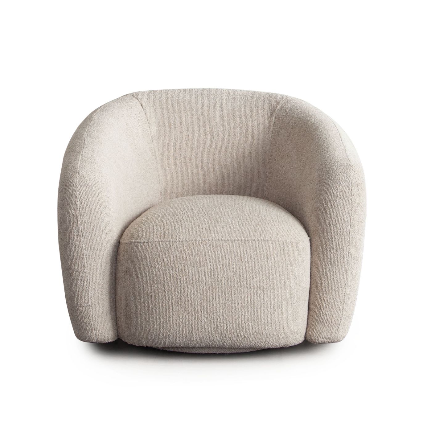 Diamond Sofa Ocean Birch Performance Fabric Swivel Club Chair