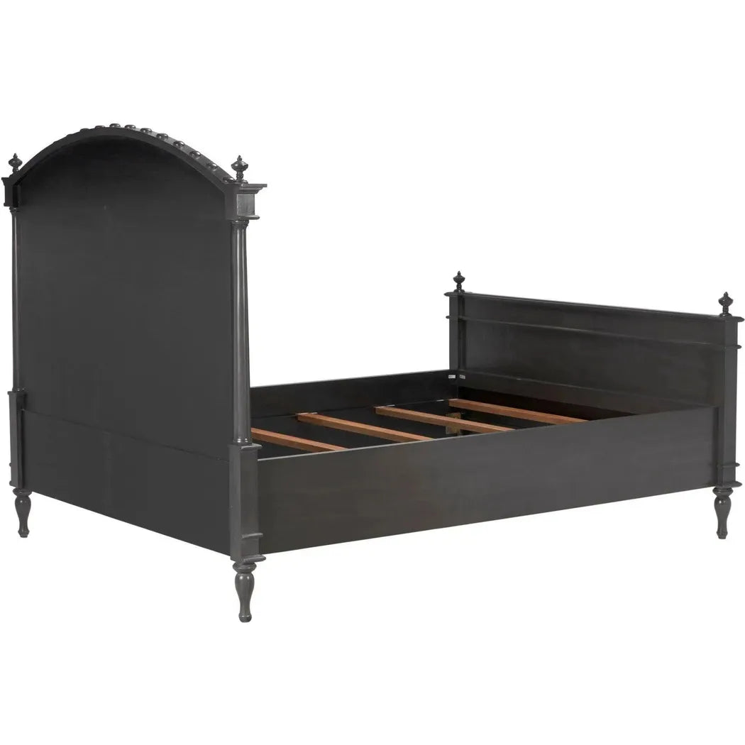 Owen Black Wooden Bed Frame