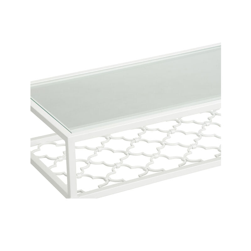 Chelsea House Pacific Coast Iron Framed Console Table