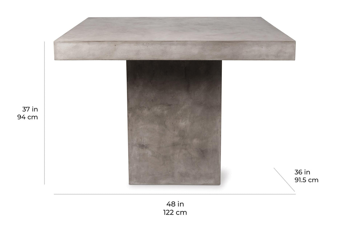Seasonal Living Phil Counter Table - Slate Grey Outdoor Counter Table