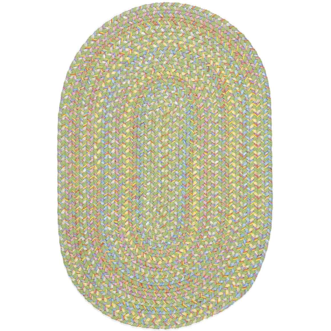 Rhody Rug Playtime Braided Oval Reversible Area Rugs