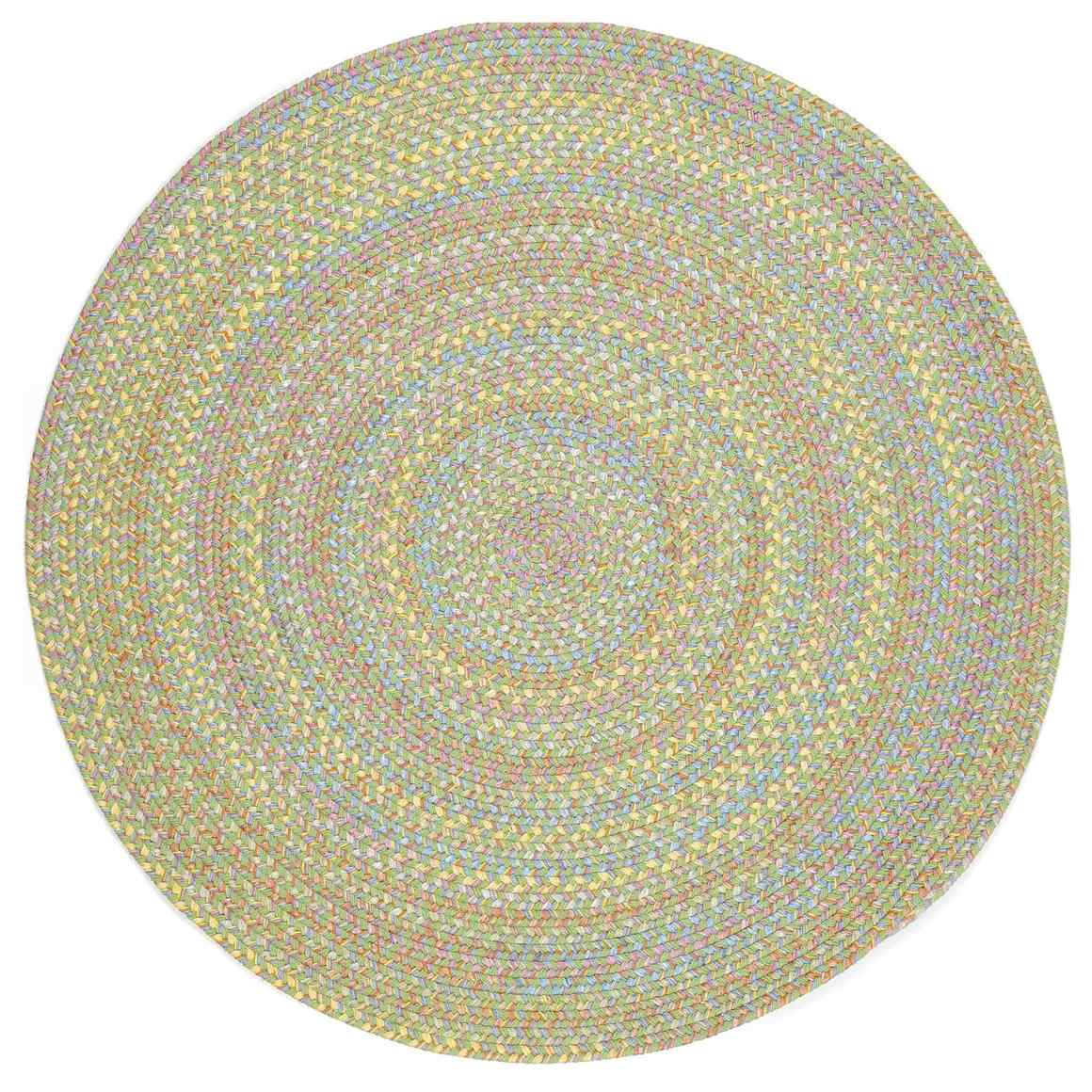 Rhody Rug Playtime Braided Round Reversible Area Rugs