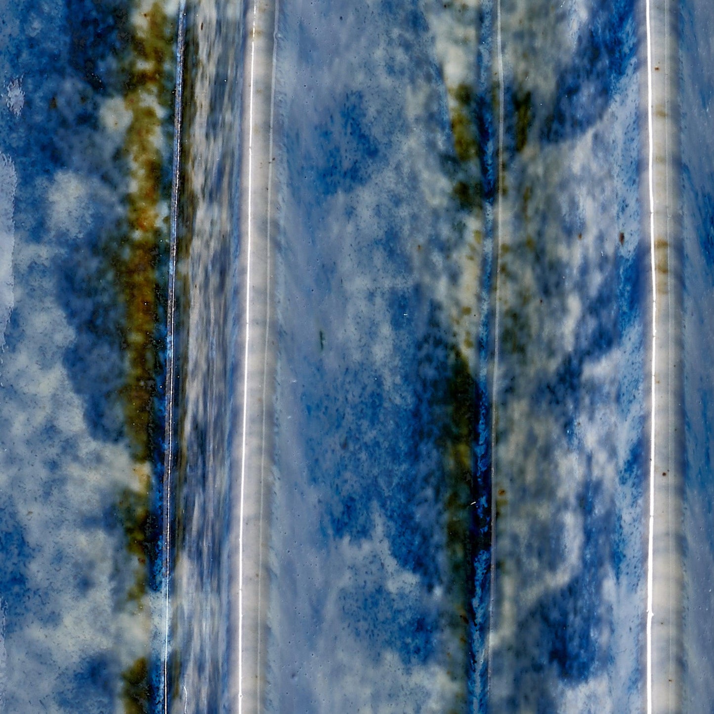 Pleated Table Lamp - Cornflower Blue-Table Lamps-Jamie Young-Sideboards and Things