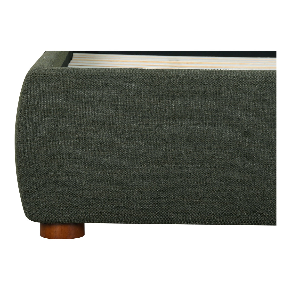 Moe's Home Luzon Green Fabric King Bed