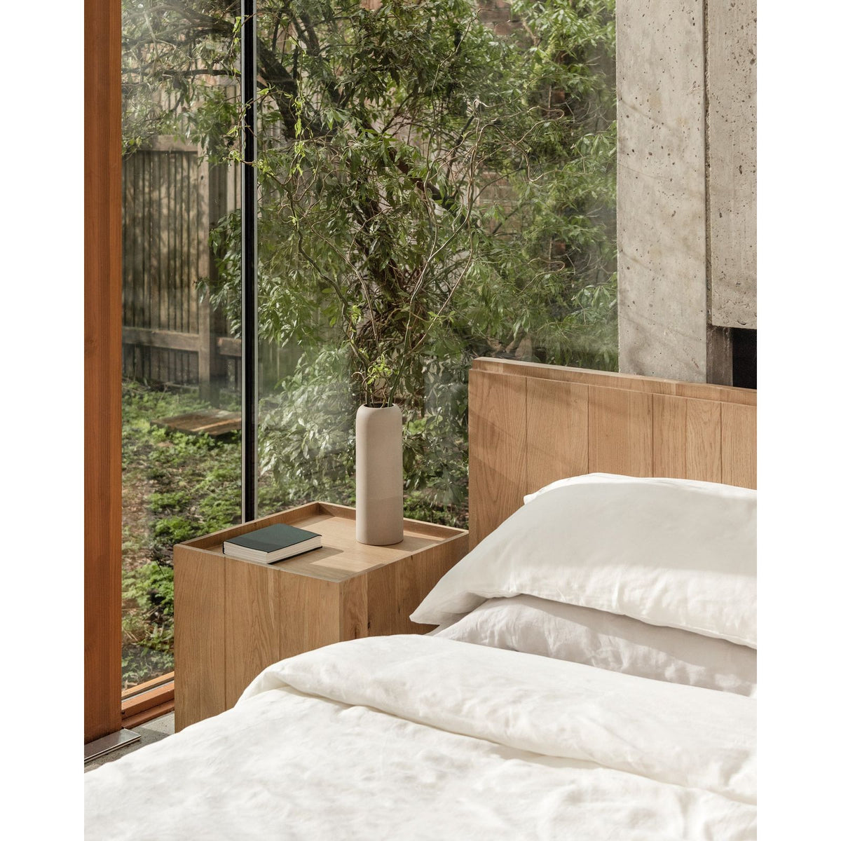 Moe's Home Plank Natural Wood King Bed