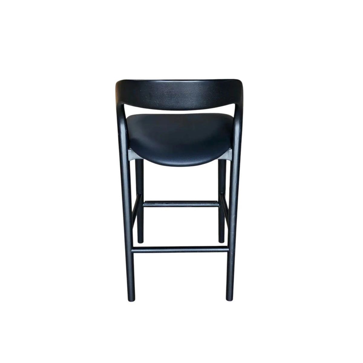 LH Home Rotondo Leather Counter Stool