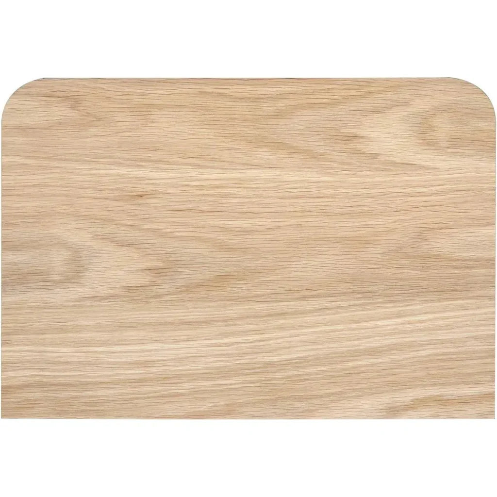 Moe's Home Round Off Wood Nightstand