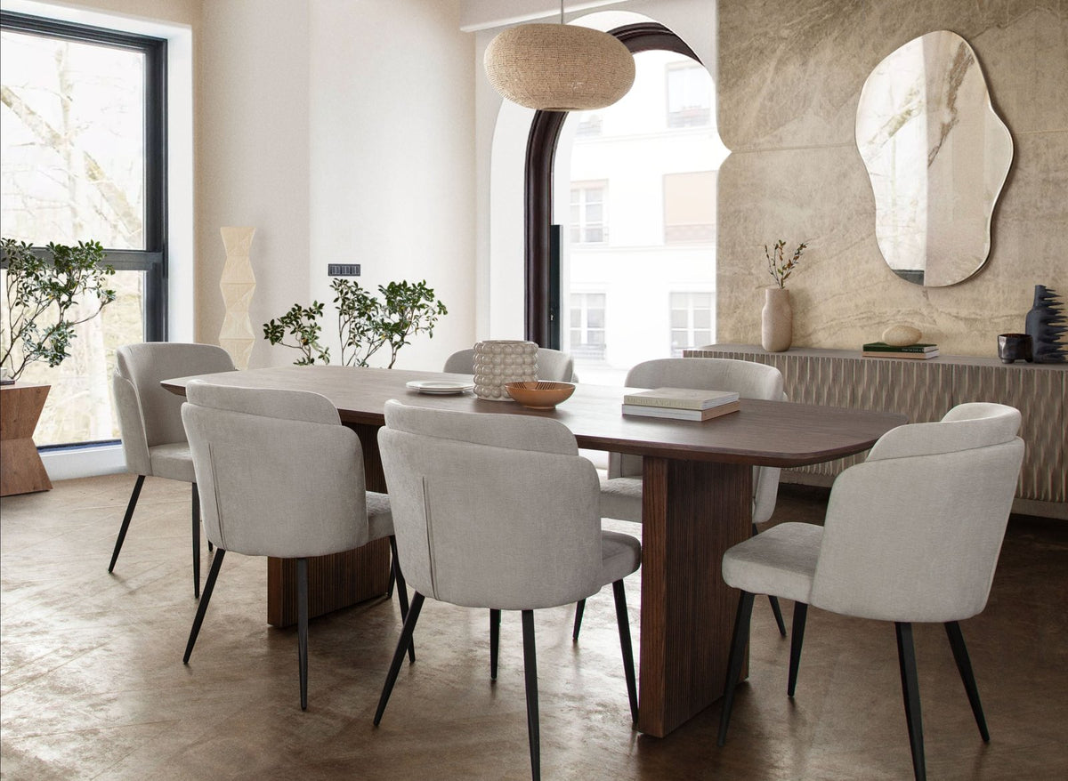Diamond Sofa Sienna Wooden Rectangular Dining Table