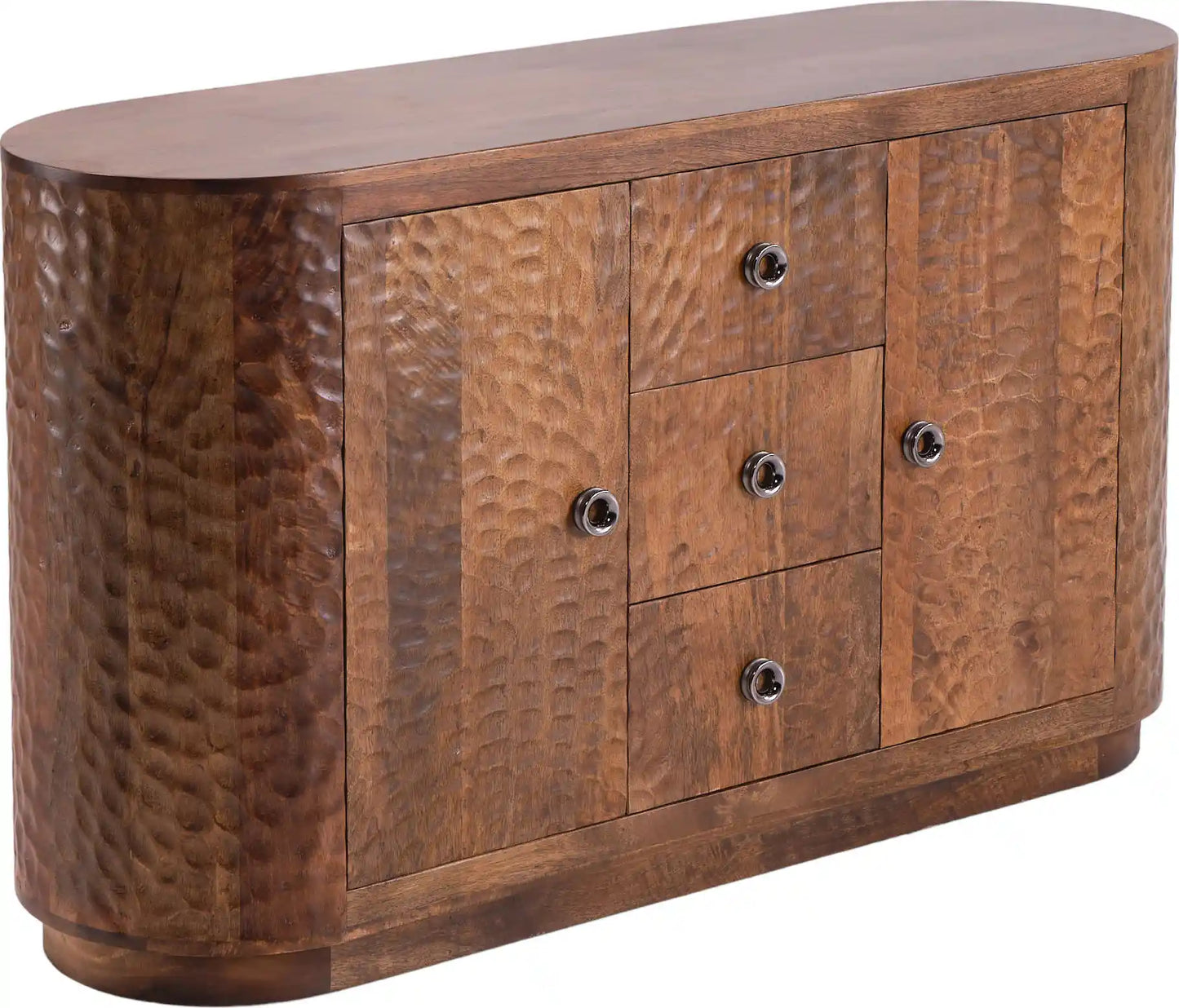 LOOMLAN Elodie Wooden 2 Door with 3 Drawer Sideboard