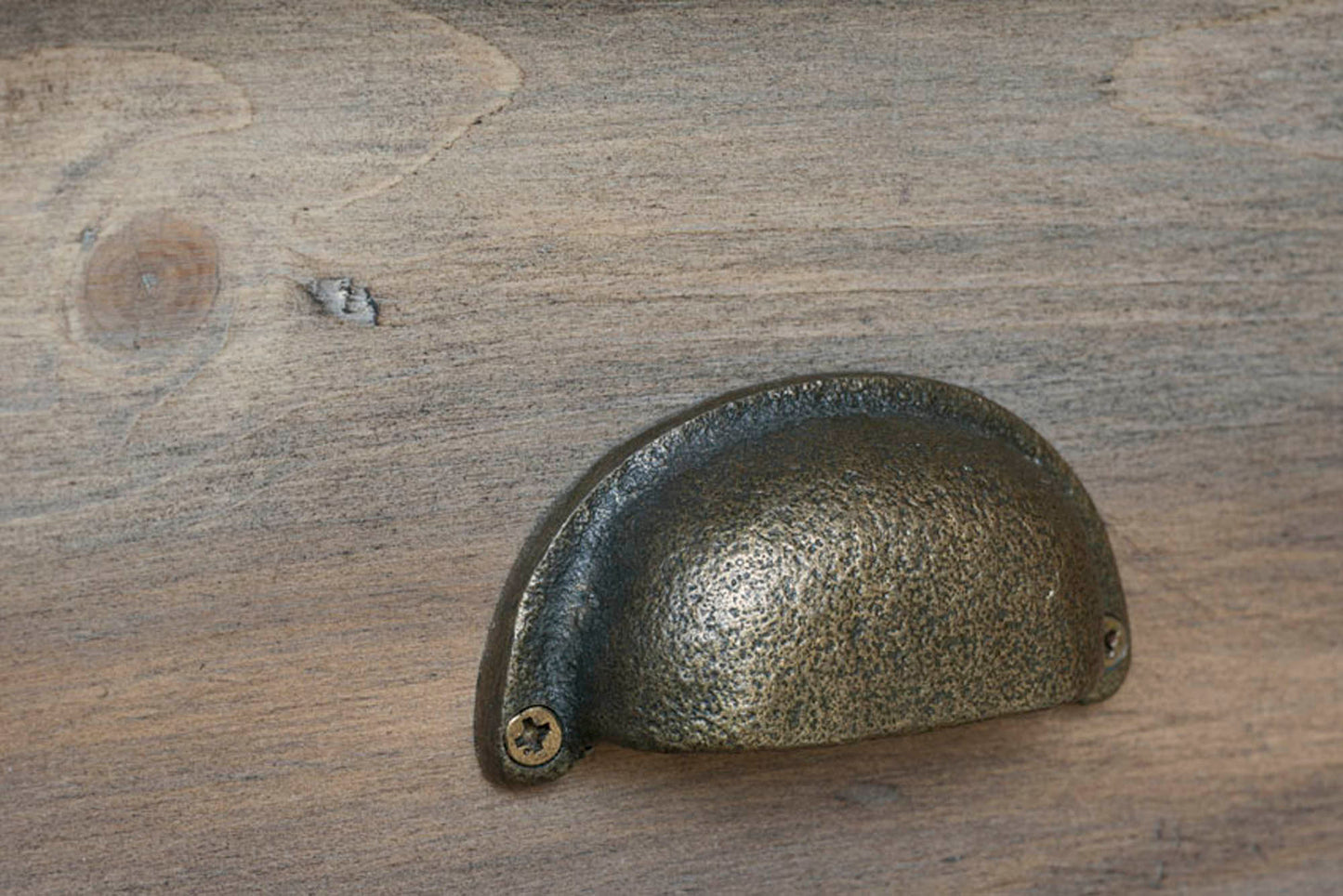 Settler Three Drawers Wooden Nightstand