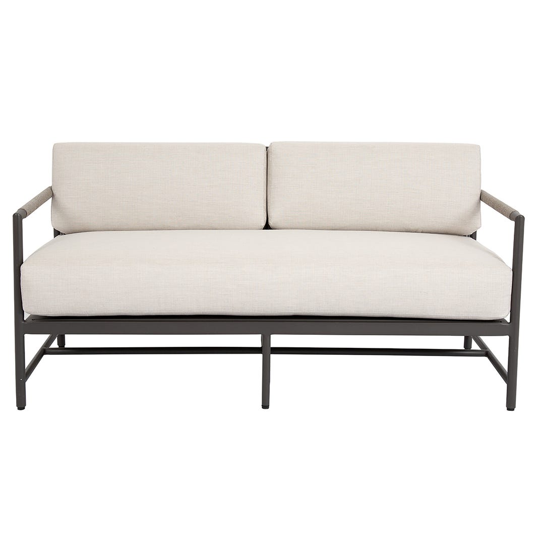 Pietra Sunbrella Modern Outdoor Loveseat