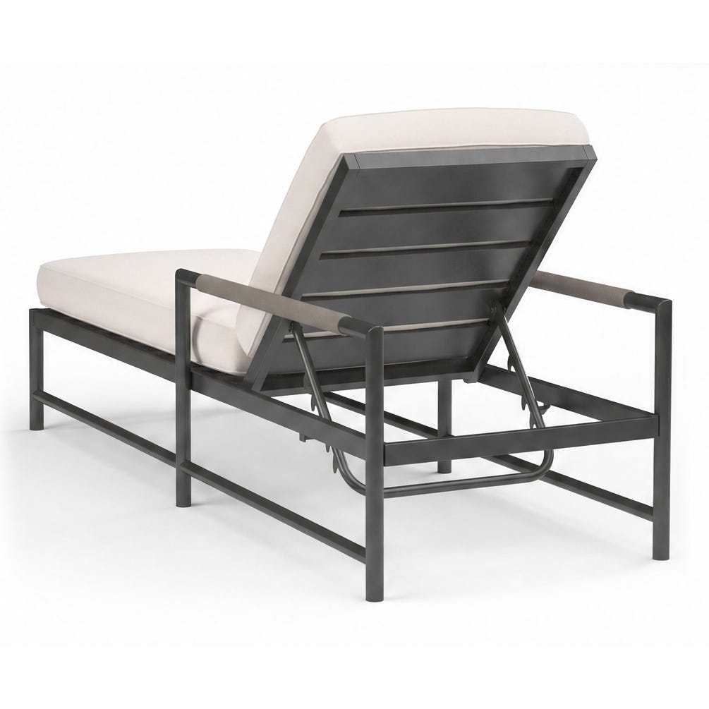 Pietra Adjustable Backrest Outdoor Chaise