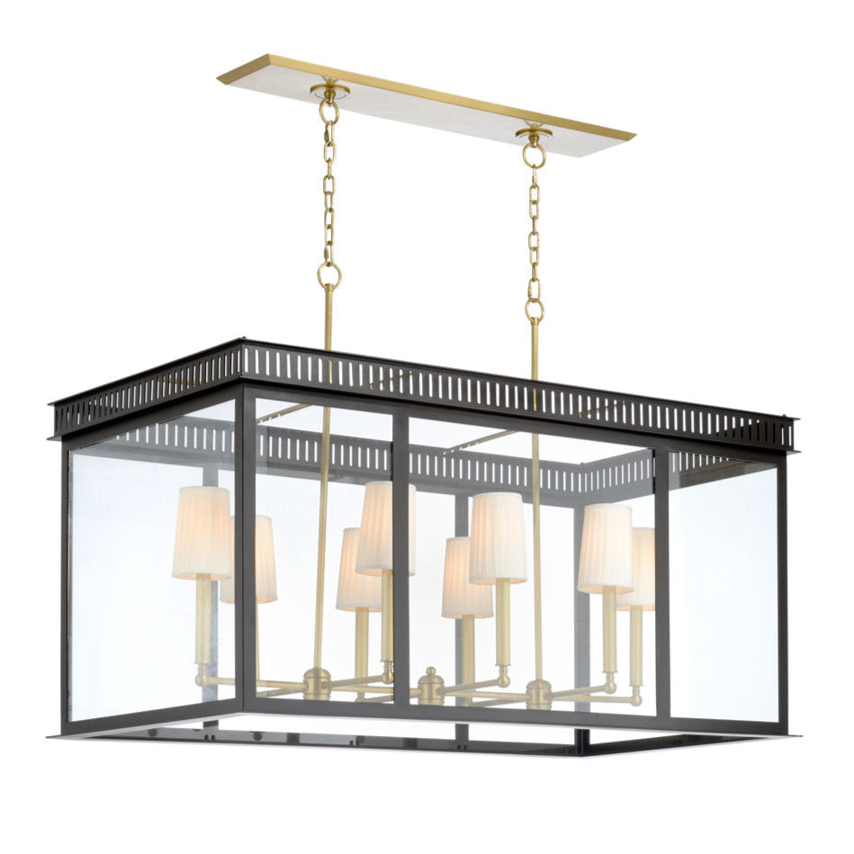 Wildwood Salt Run Brass Black Pendant