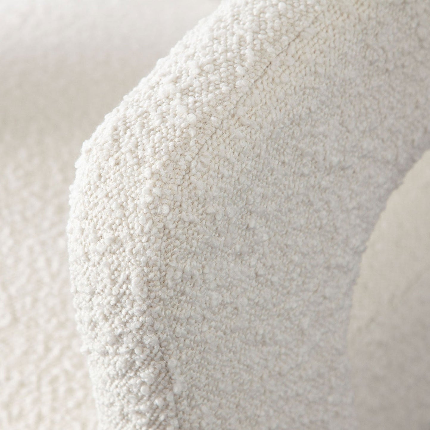 Scout Accent Chair in Ivory Boucle Fabric-Club Chairs-Diamond Sofa-Sideboards and Things