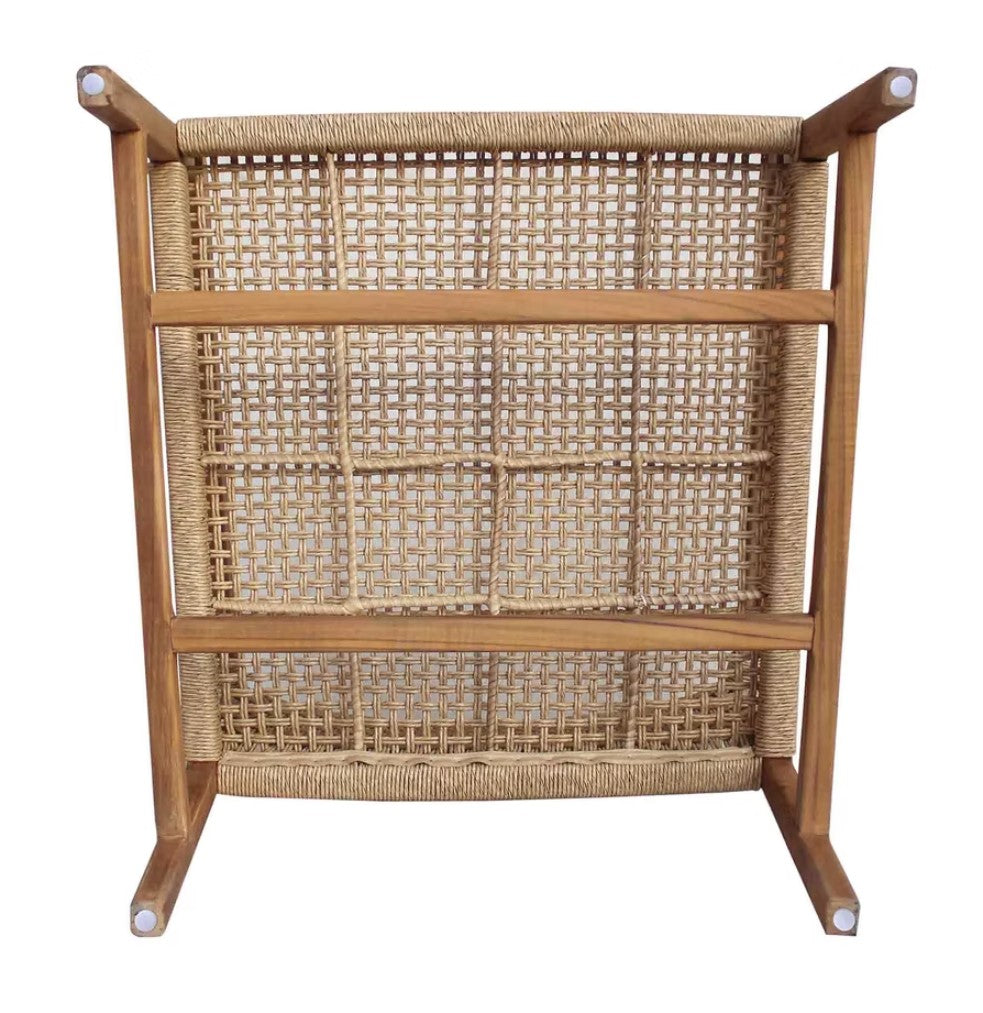 Porto Wood Framed Patio Occasional Chair