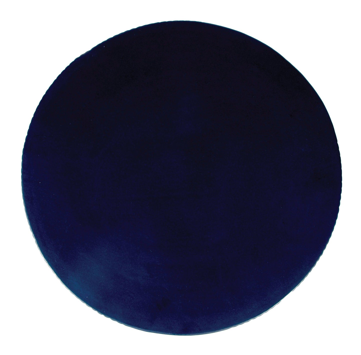 Serenity Textured Round Table 24" - Blue Outdoor Accent Table-Outdoor Side Tables-Seasonal Living-Sideboards and Things