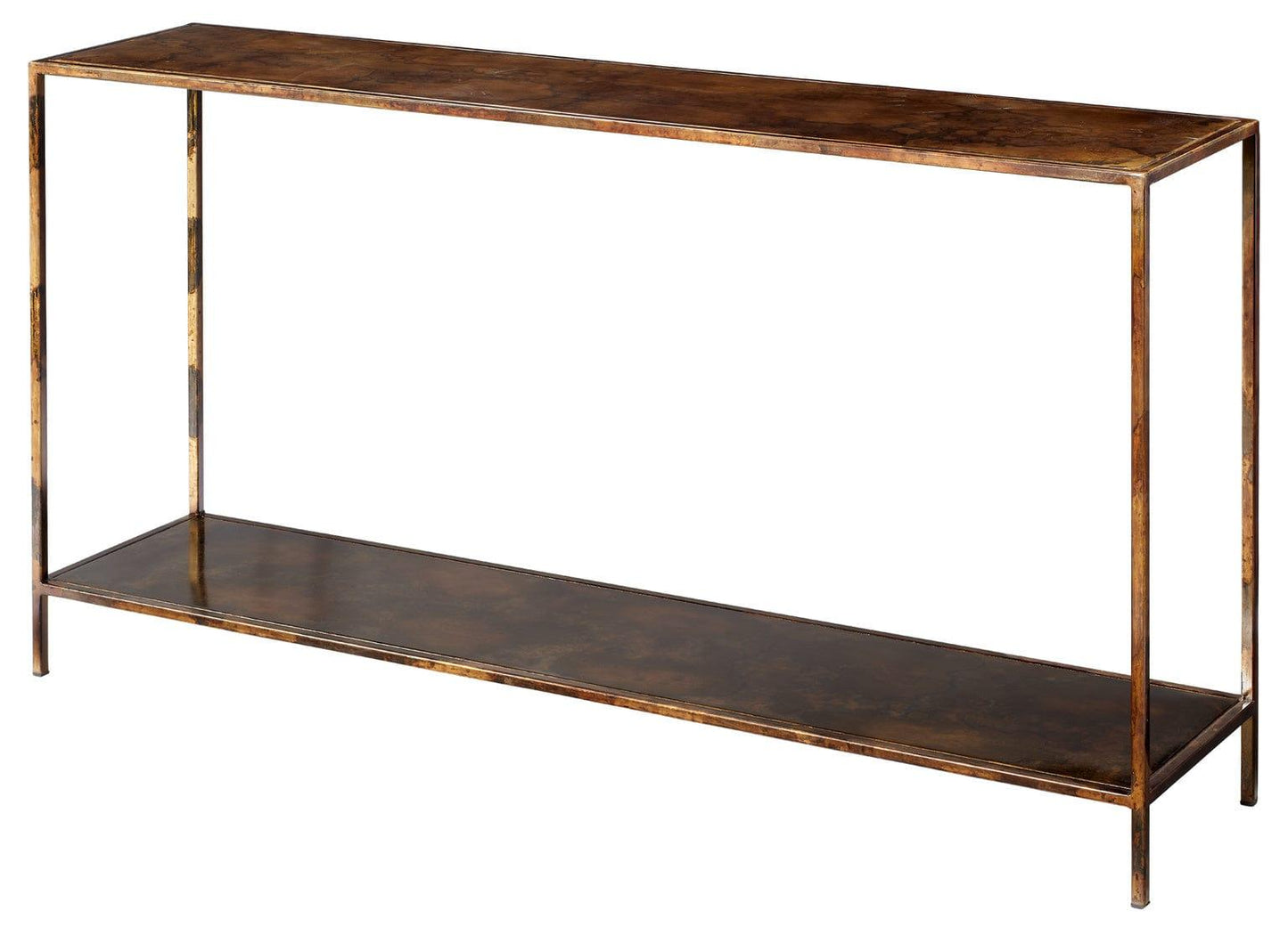 Slim Entry Console or Sofa Table With Storage Shelf Console Tables Sideboards and Things By Jamie Young
